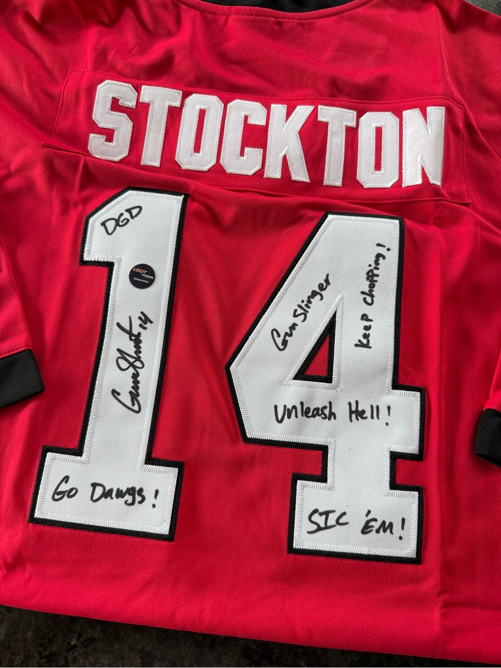 Gunner Stockton #14 Autographed Jersey